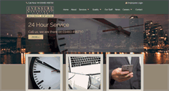Desktop Screenshot of evensure.co.uk